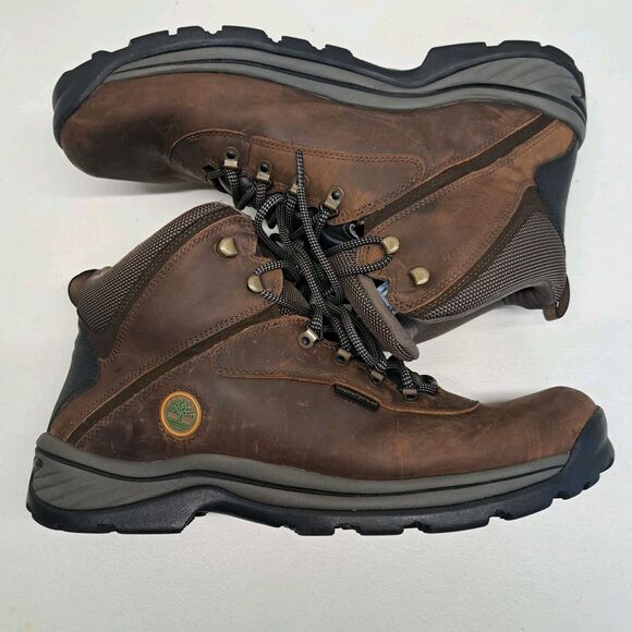 Timberland Men\'s 15 Waterproof Trail Shoes White Ledge Medium Brown main image 7